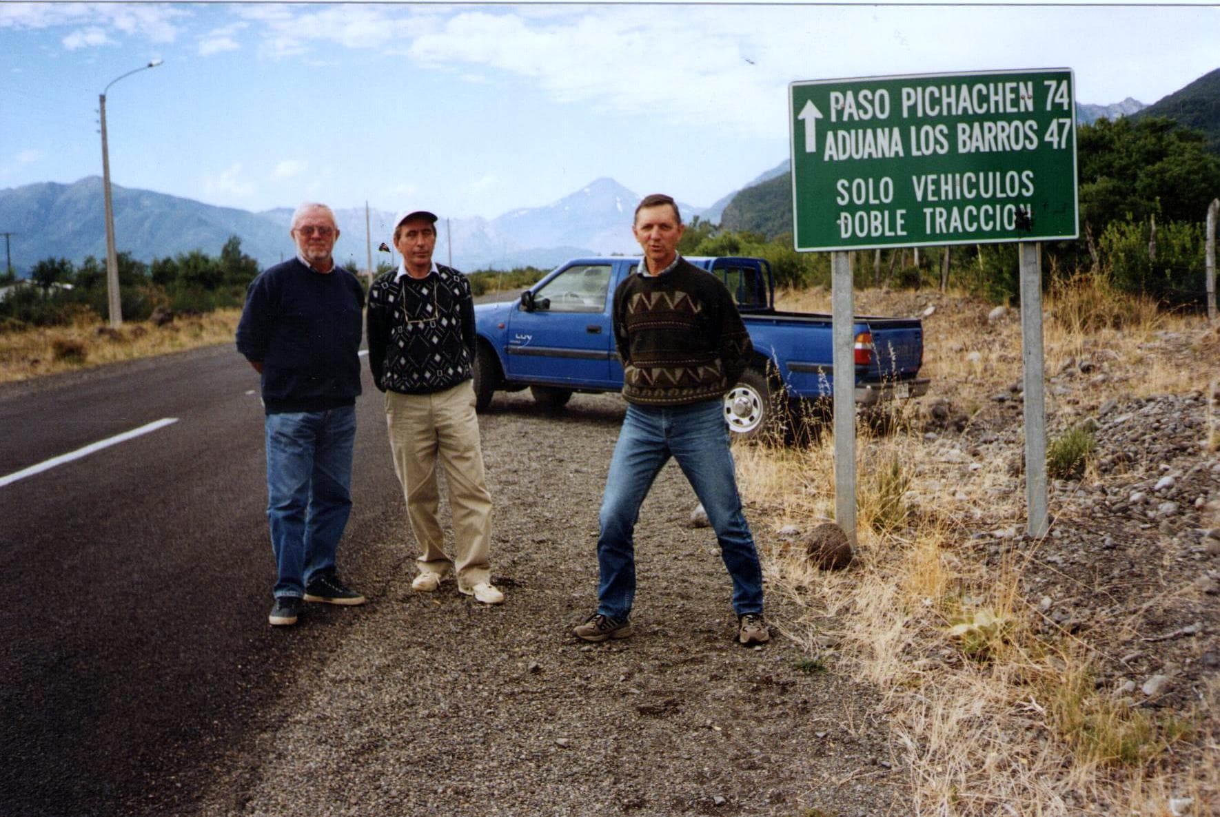 Chile, early 21st century. A trip by the Poles to a volcano.