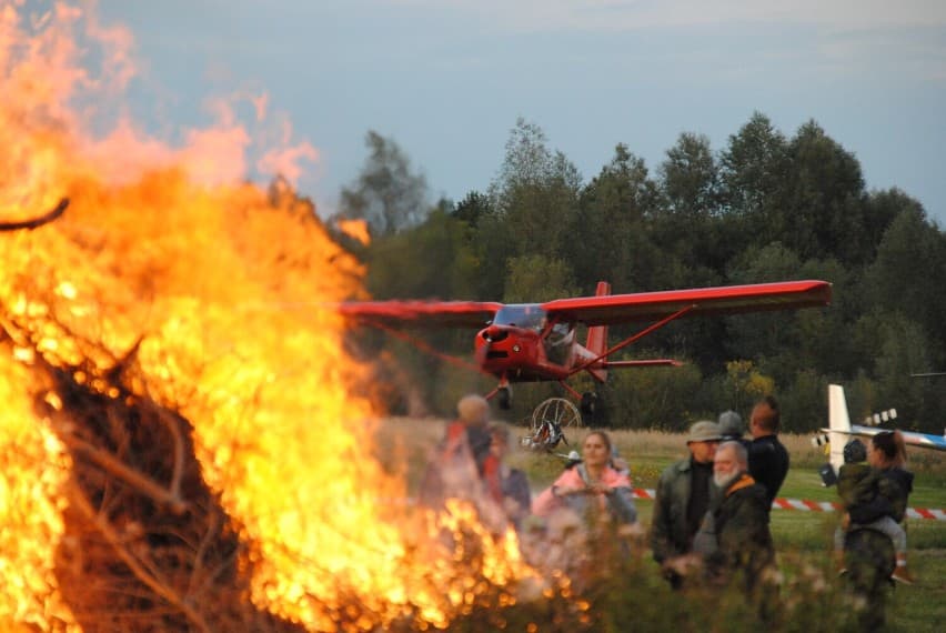 Piknik lotniczy w Pstrokoniach
